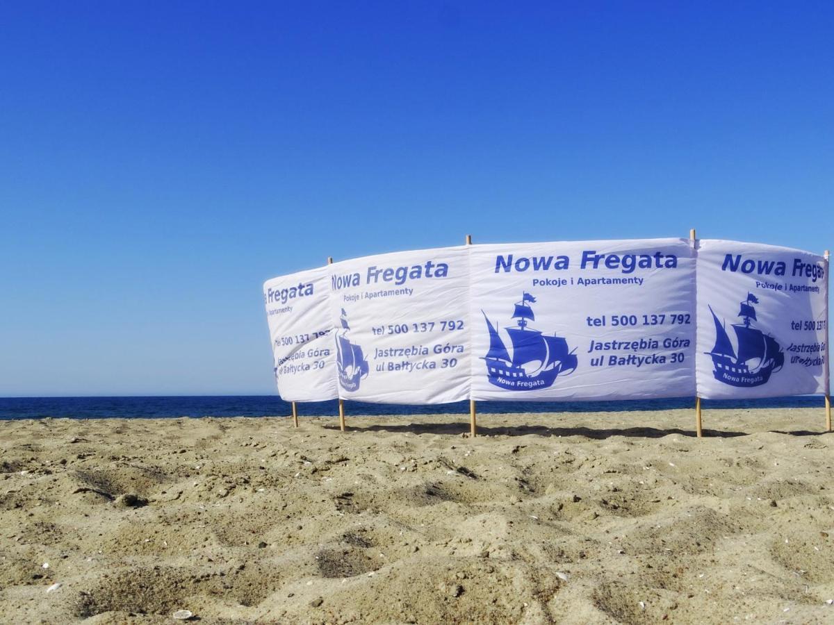 Nowa Fregata - Pokoje Nad Morzem Jastrzębia Góra Eksteriør billede